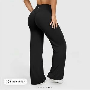 OQQ WIDE LEG size S  free OQQ bra top with purchase.